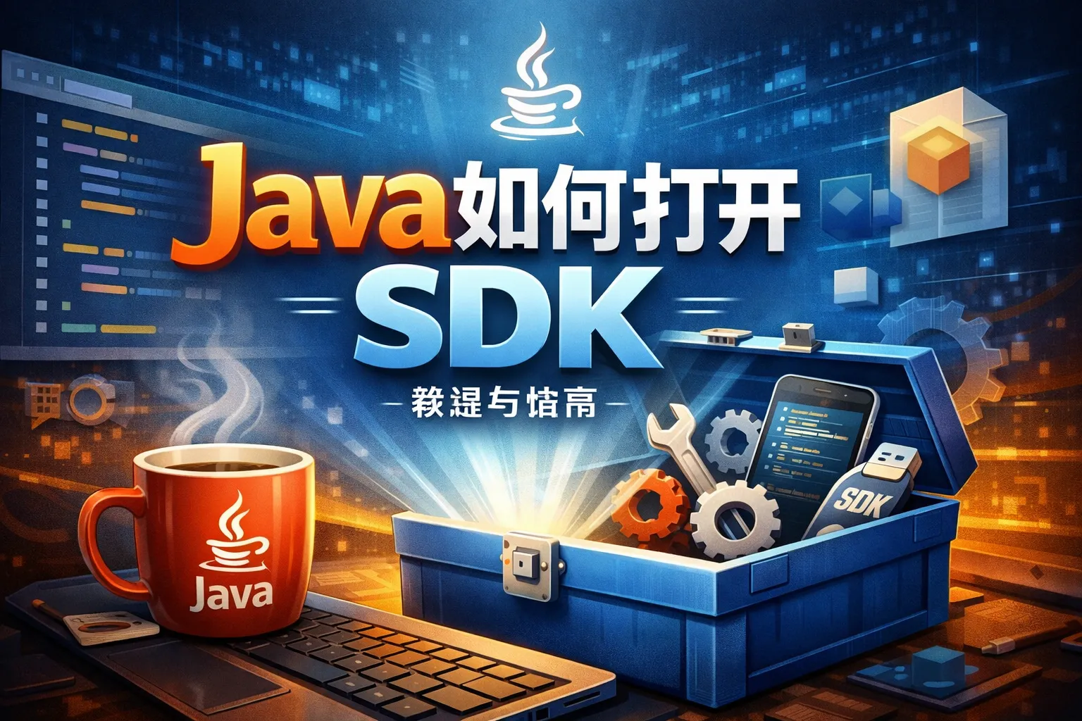 java如何打开sdk