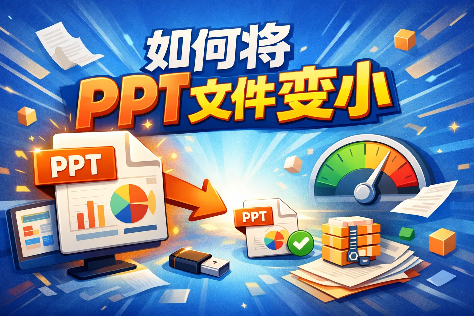 如何将ppt文件变小