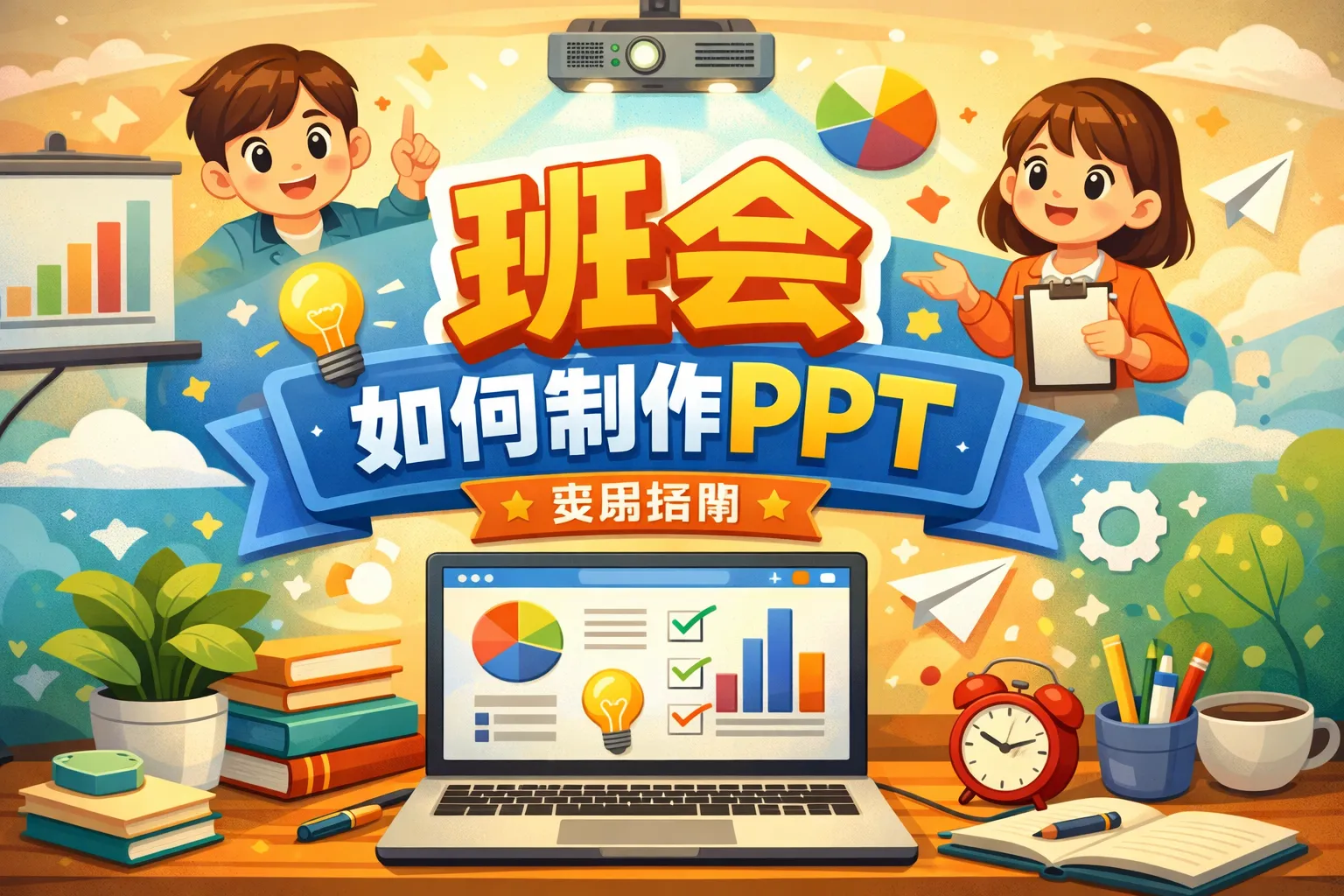 班会如何制作ppt