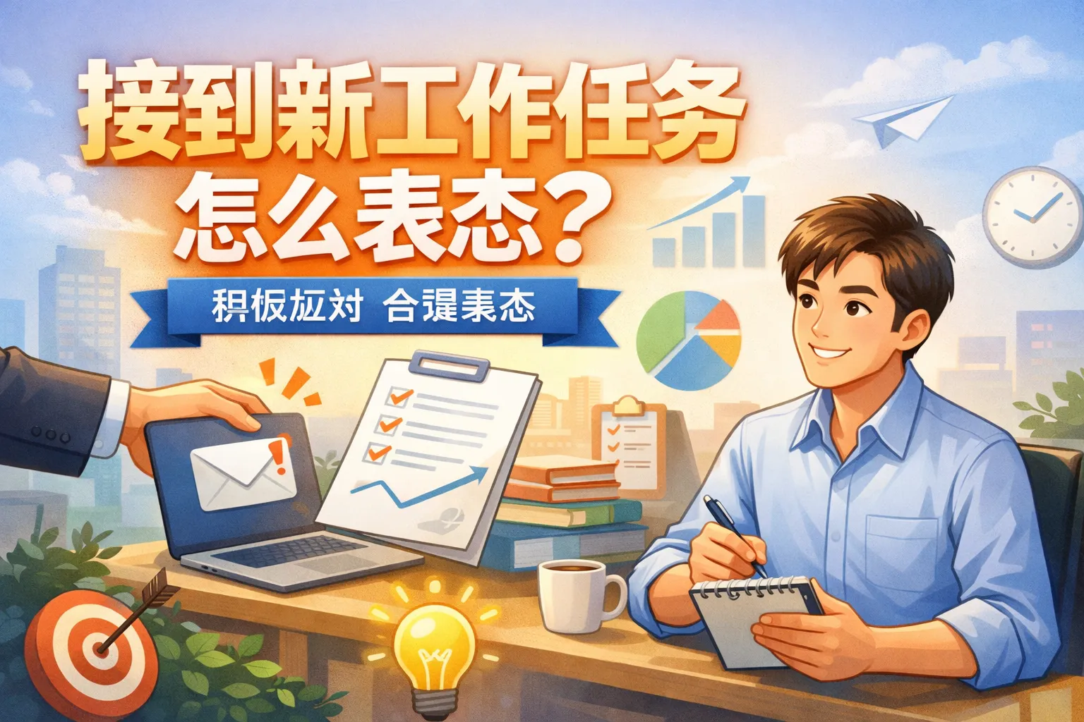 接到新工作任务怎么表态