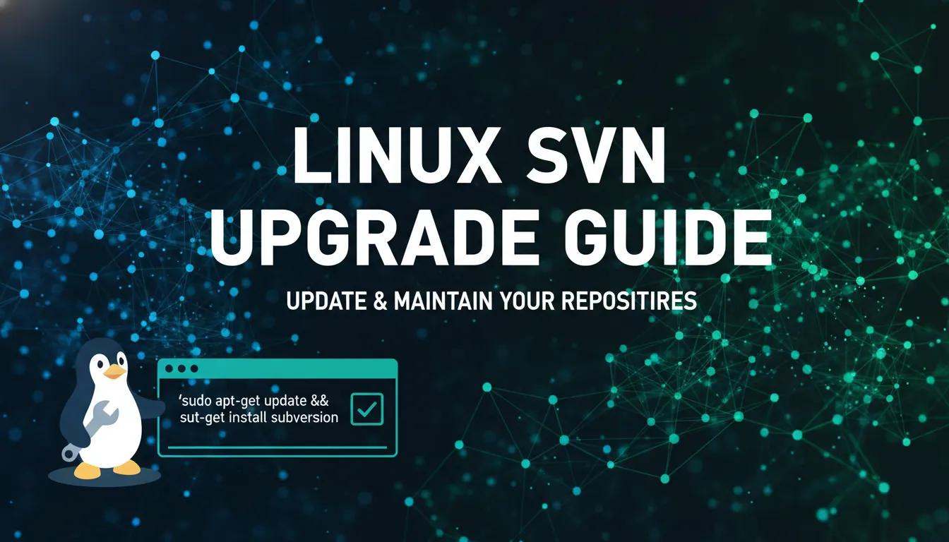 linux 如何更新svn