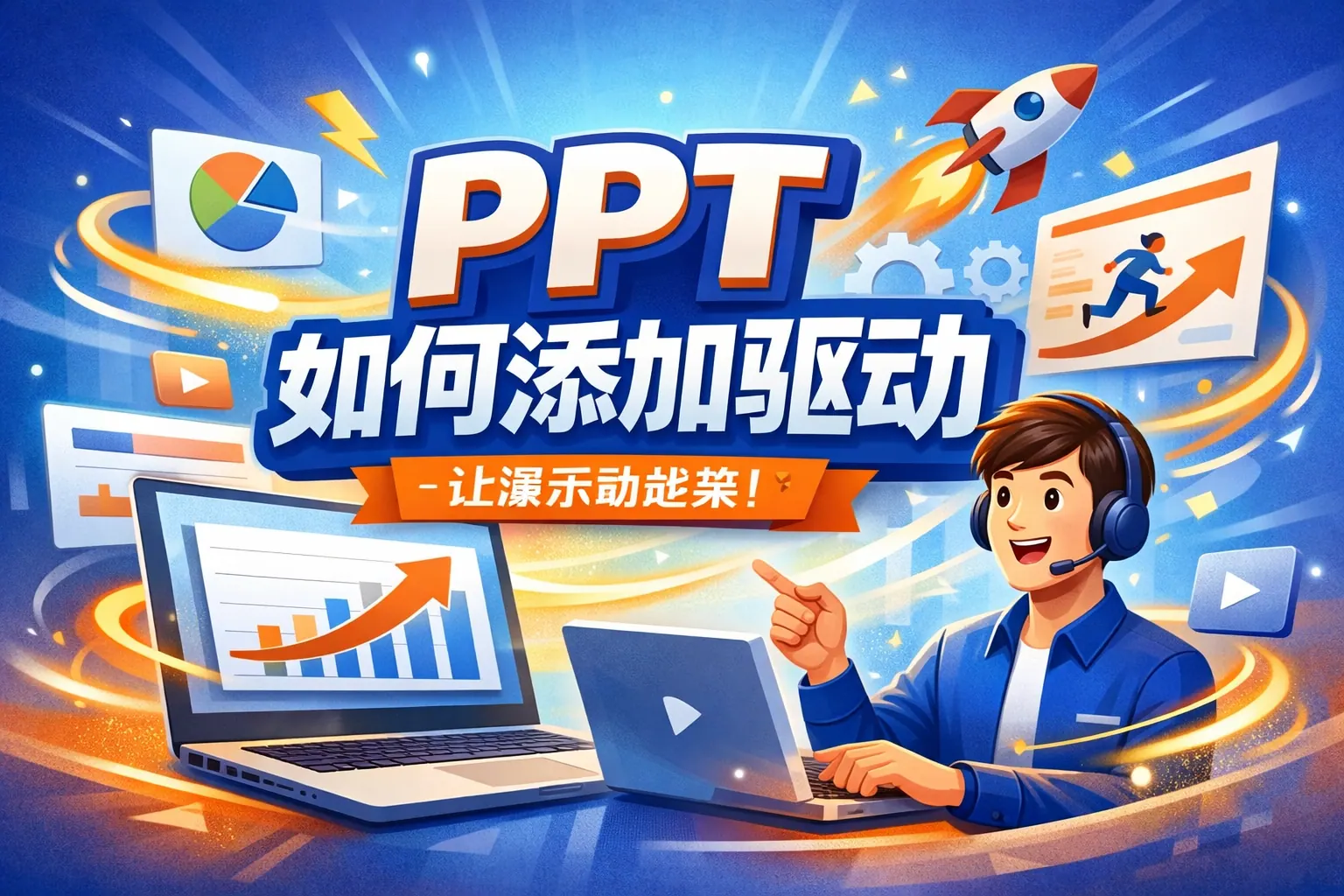 ppt如何添加驱动