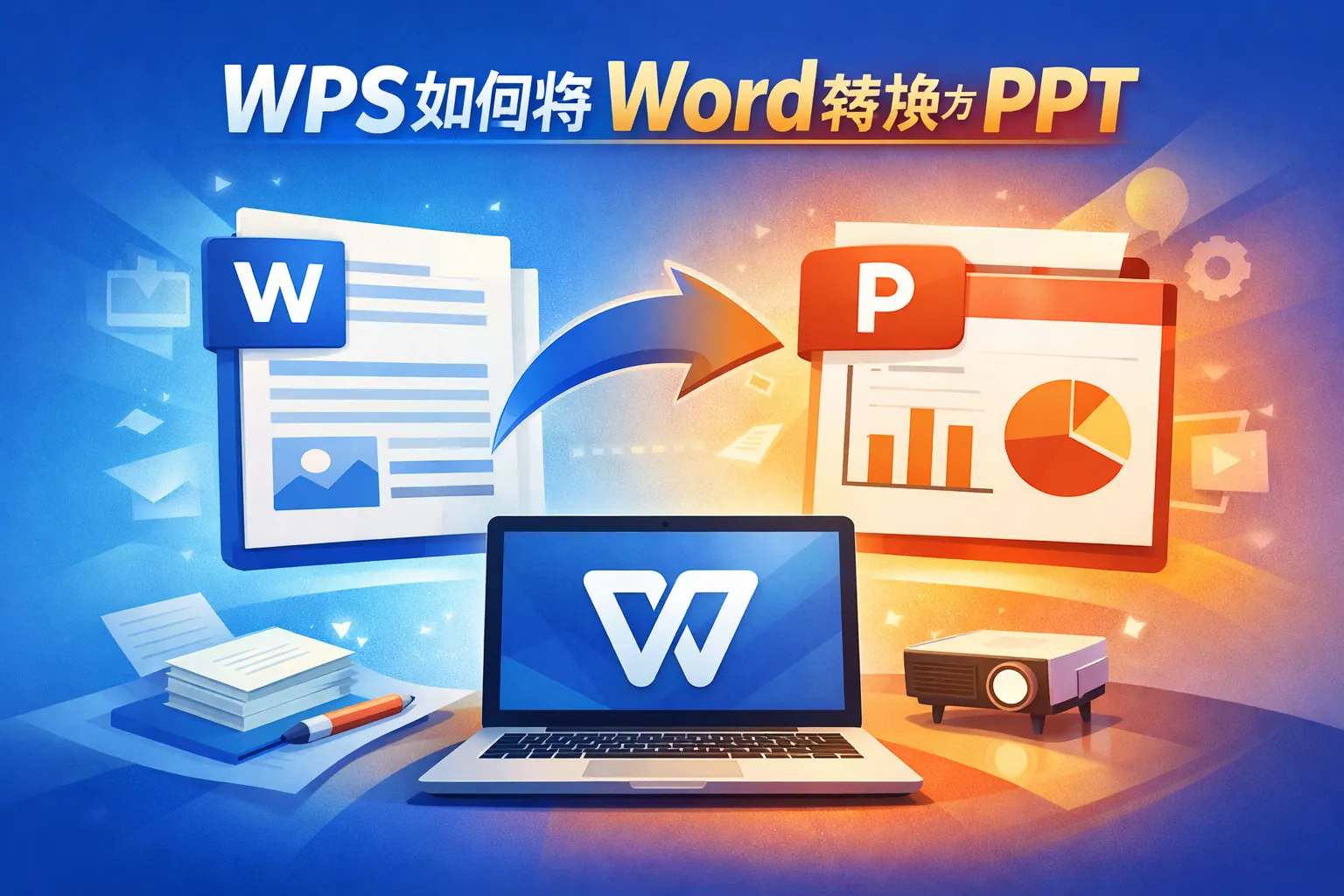 wps如何将word转换为ppt