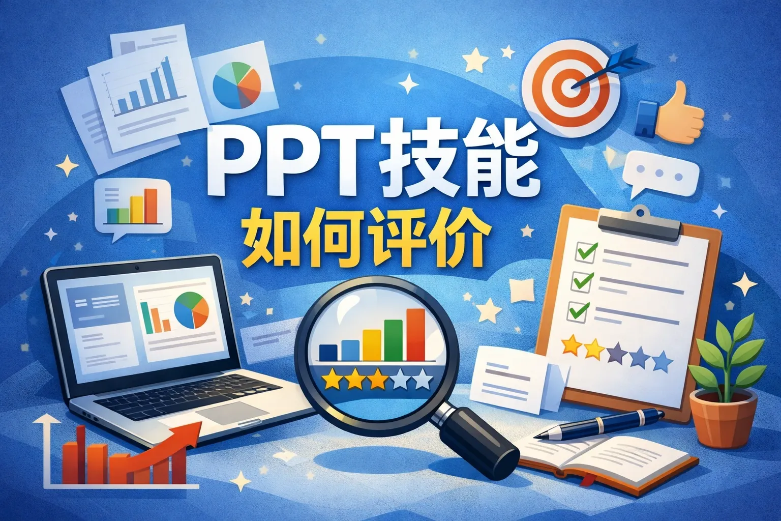 ppt技能如何评价