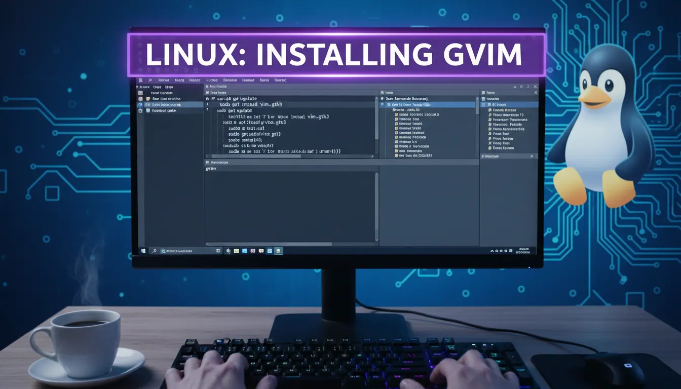 linux 如何安装gvim