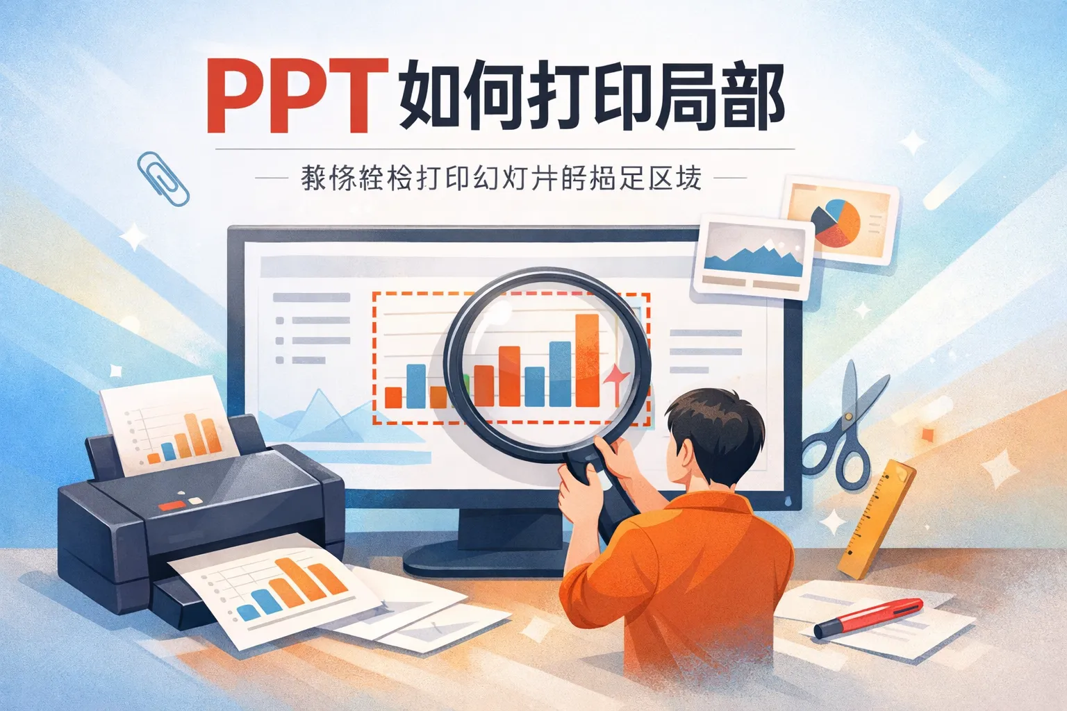 ppt如何打印局部