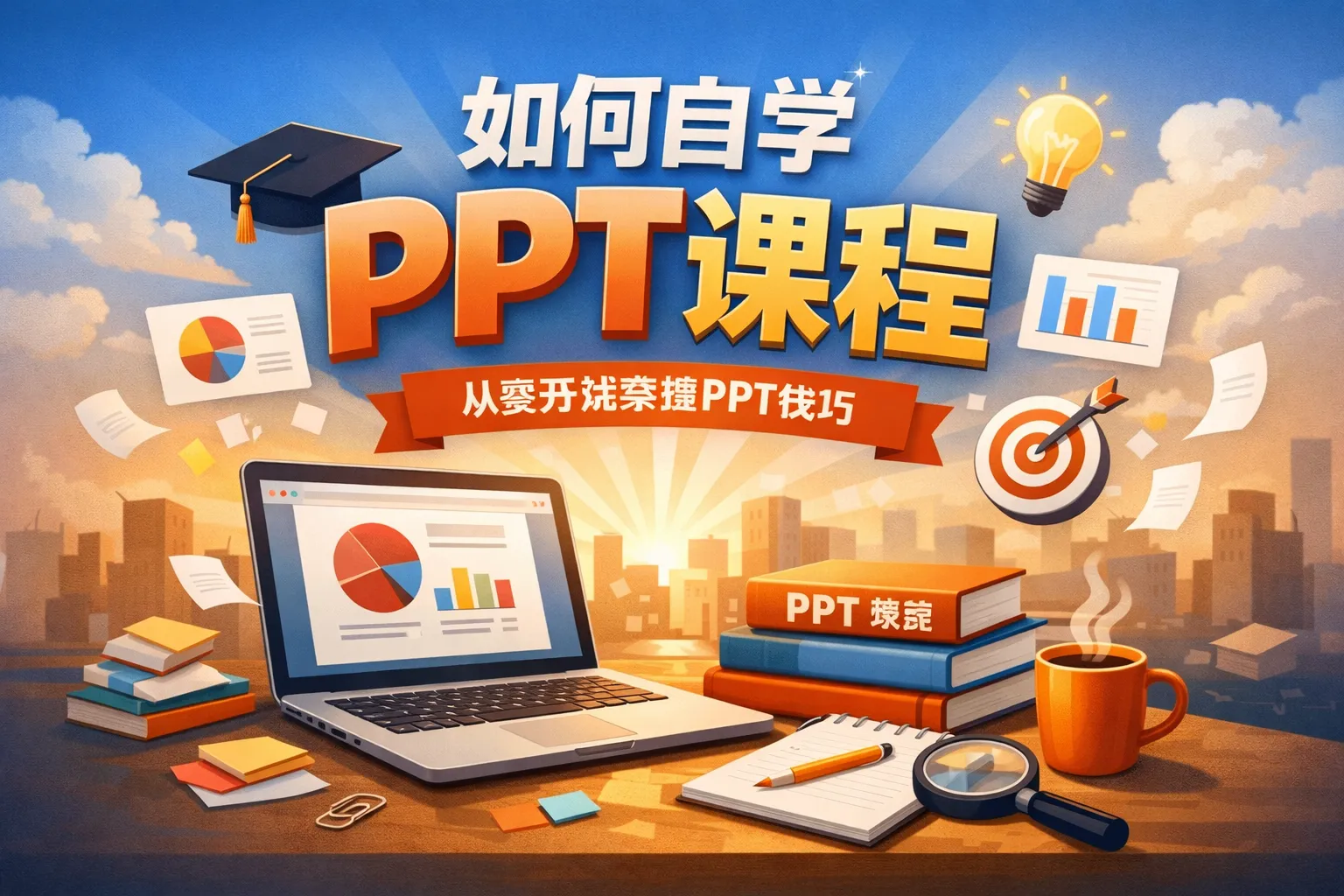 如何自学ppt课程