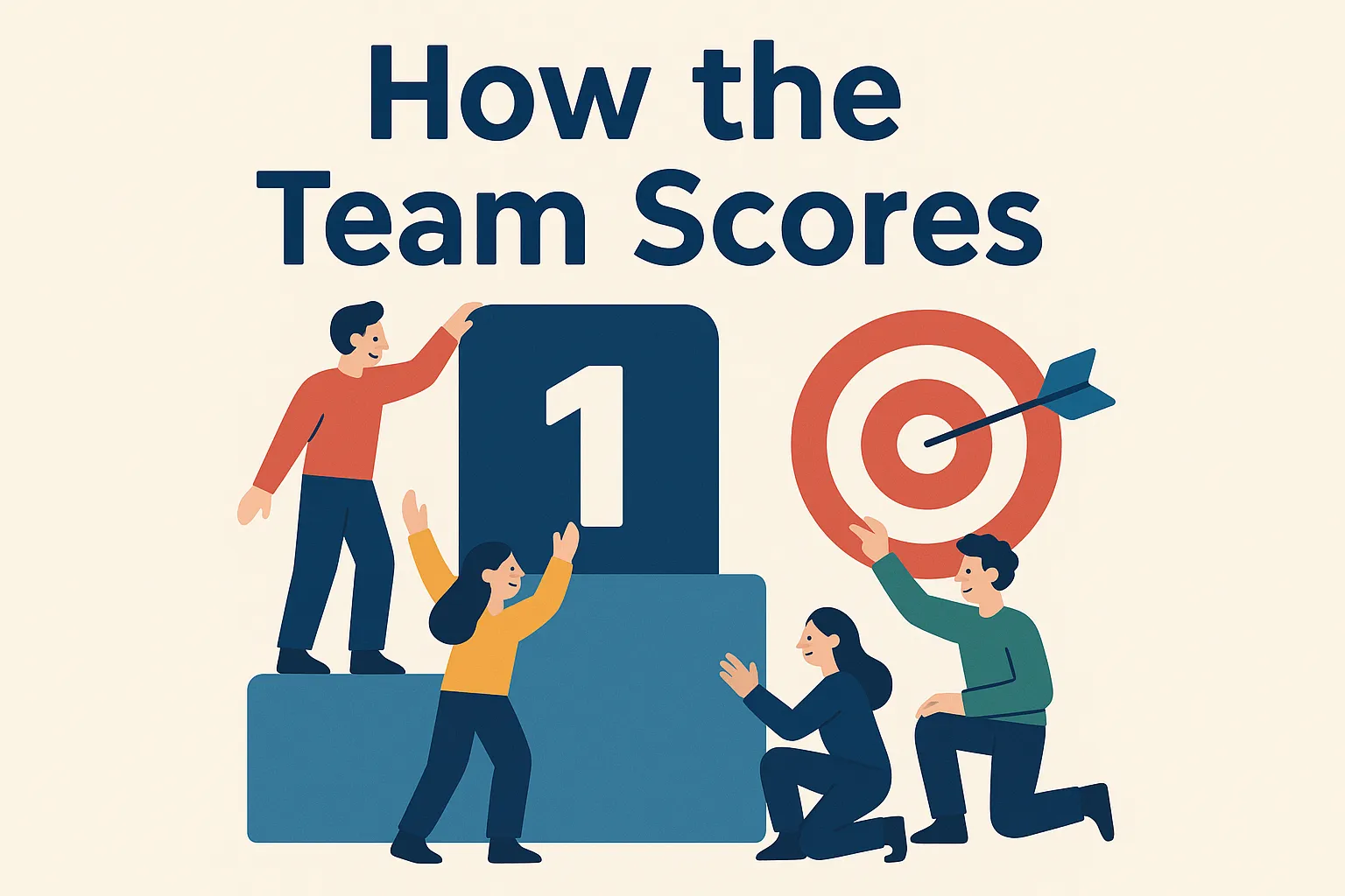 团队如何得分