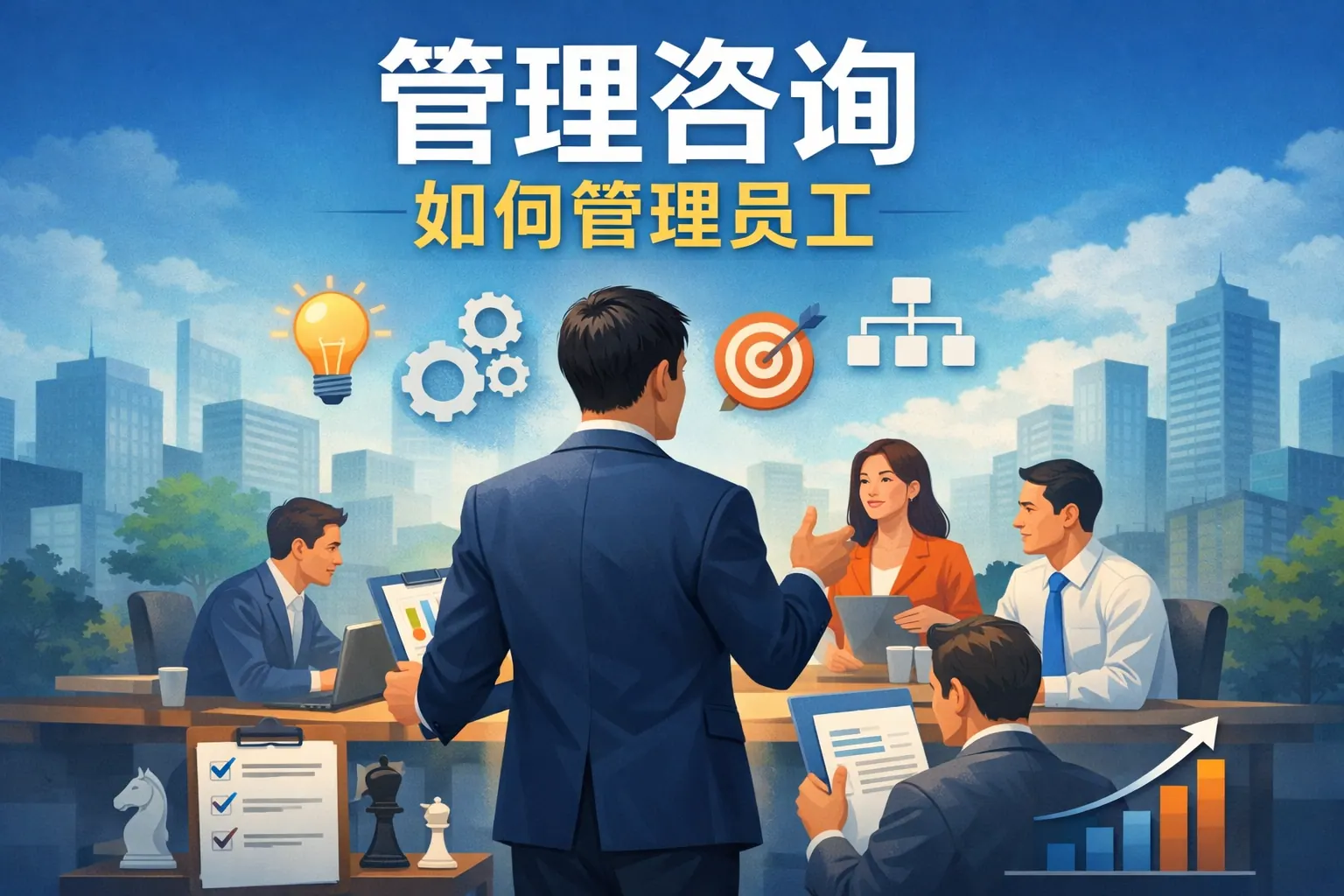 管理咨询如何管理员工