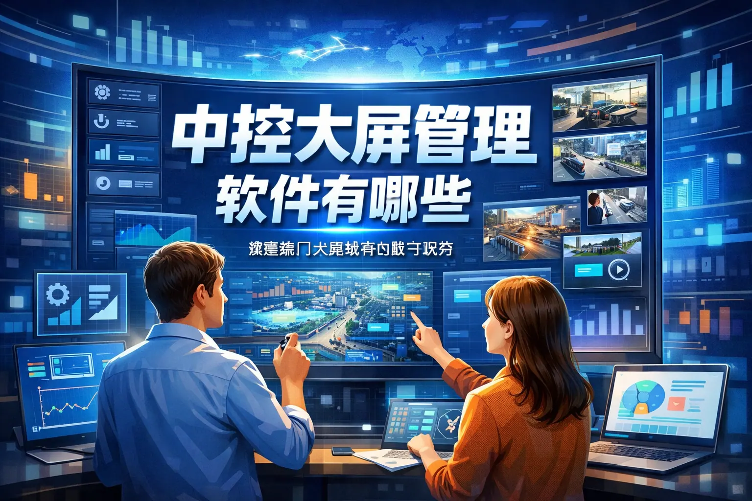 中控大屏管理软件有哪些