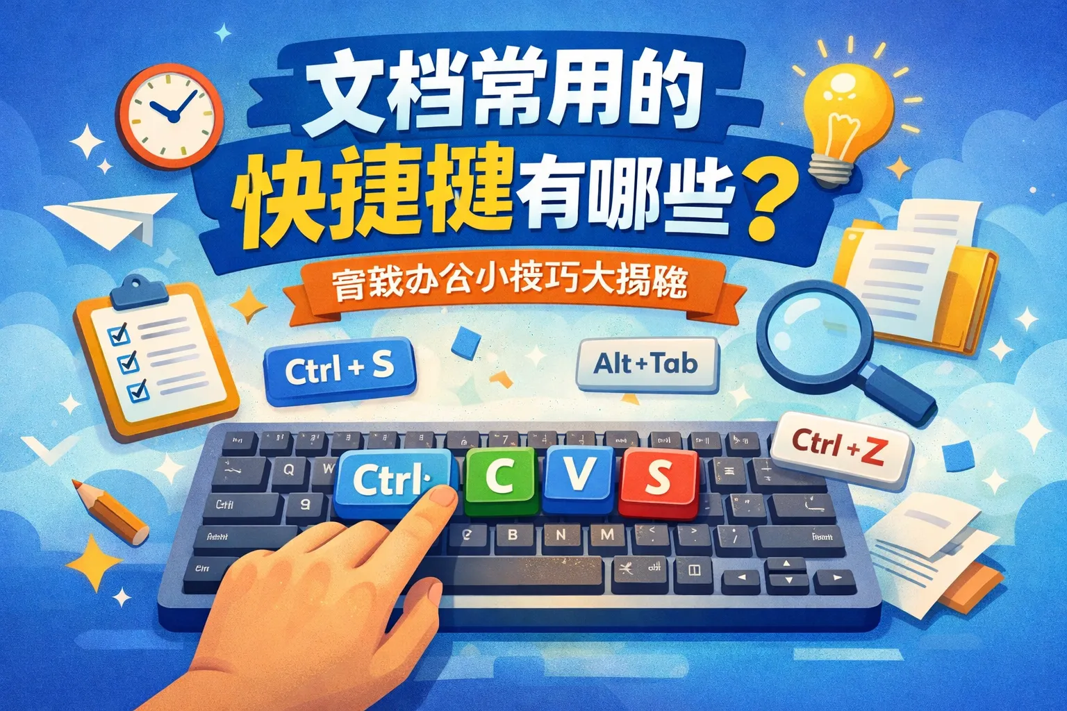 文档常用的快捷键有哪些