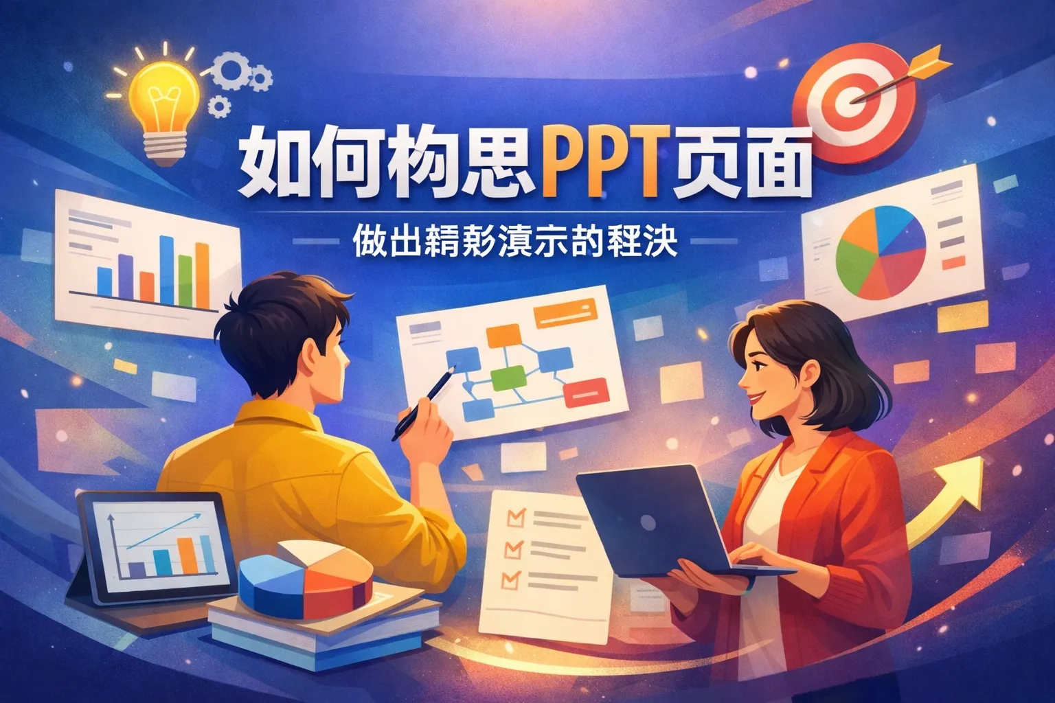 如何构思ppt页面