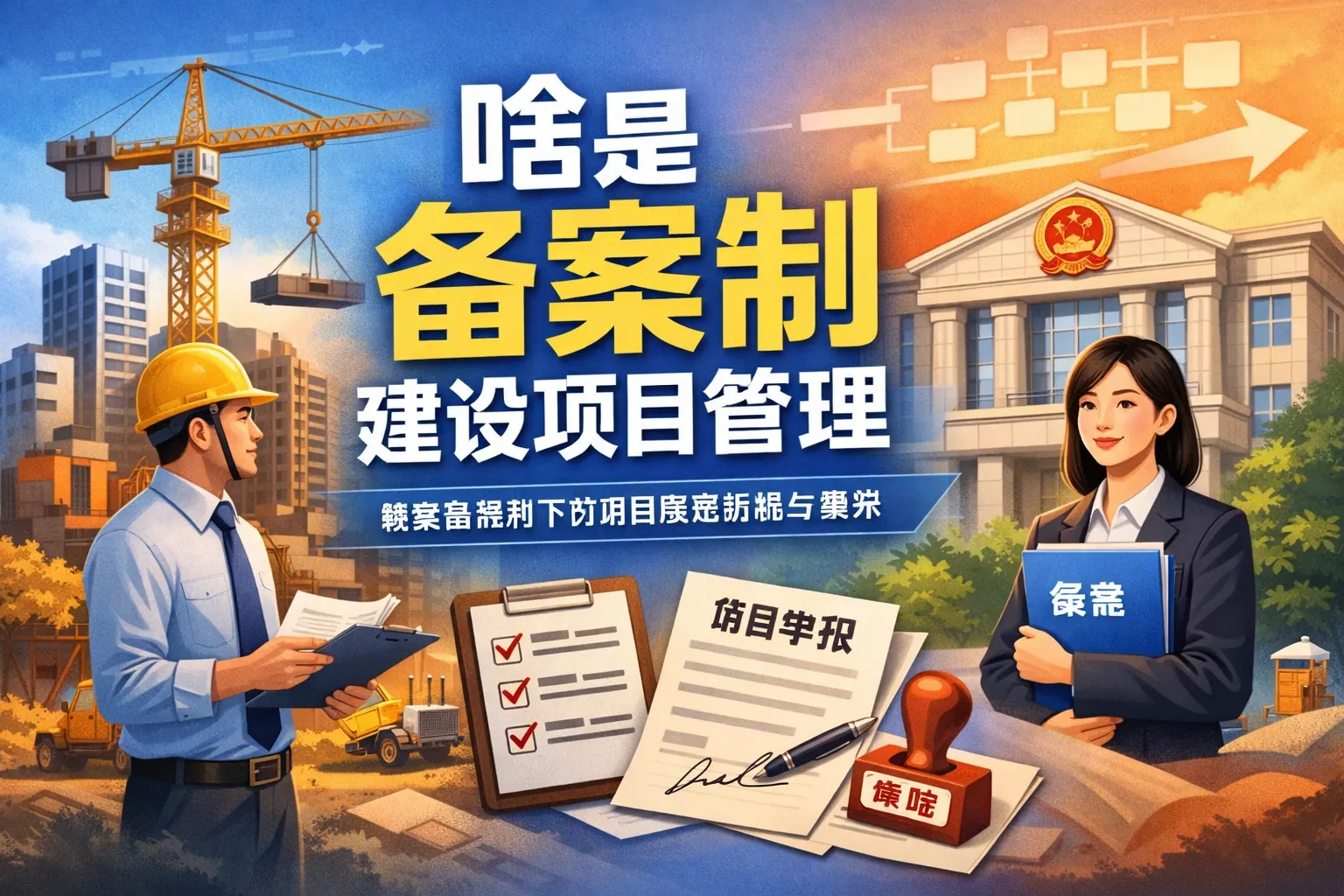 啥是备案制建设项目管理