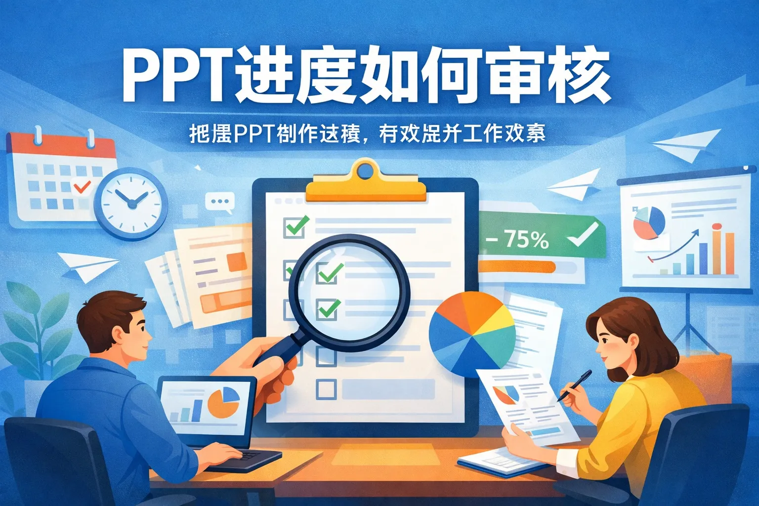 ppt进度如何审核