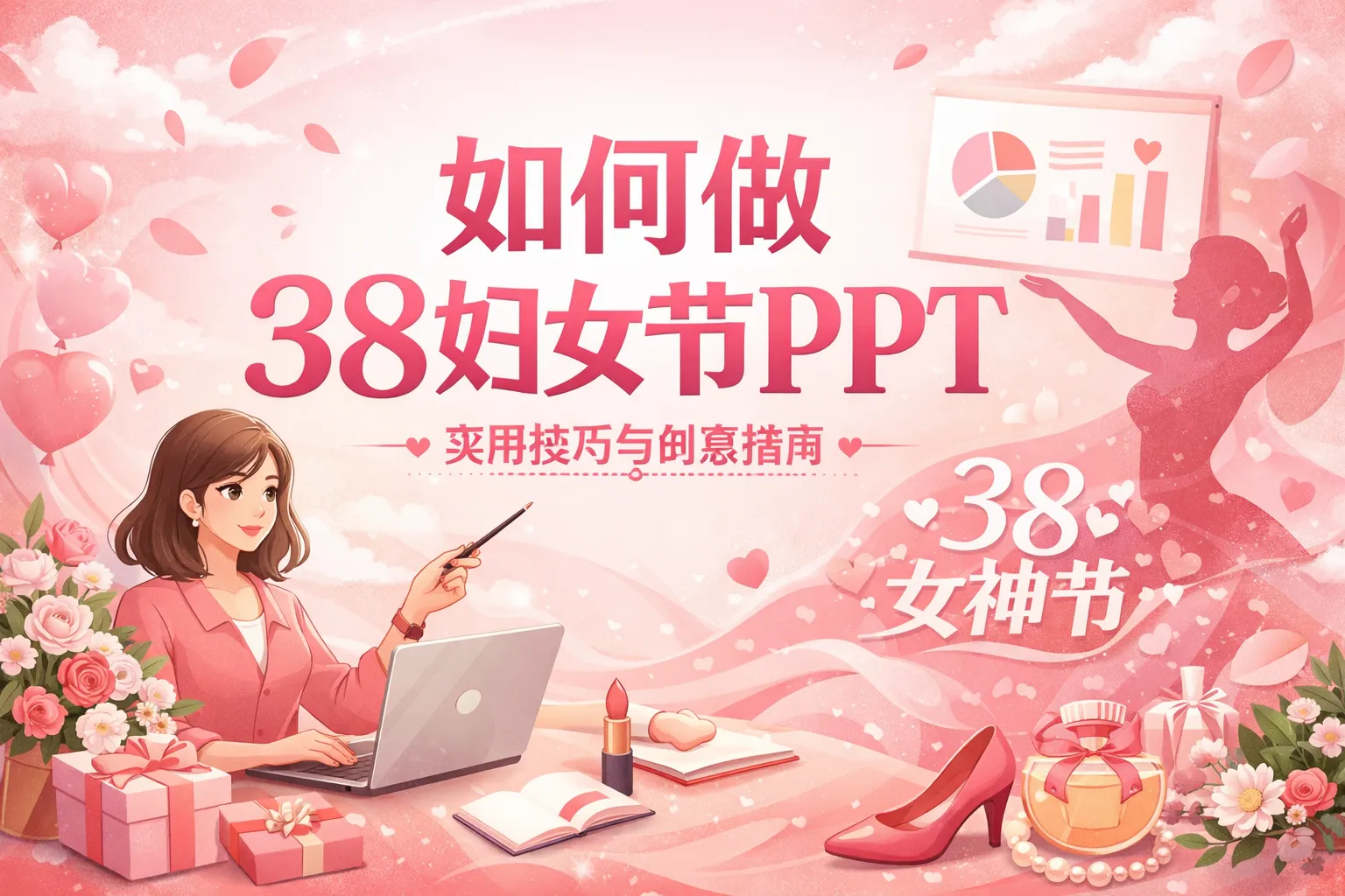 如何做38妇女节ppt