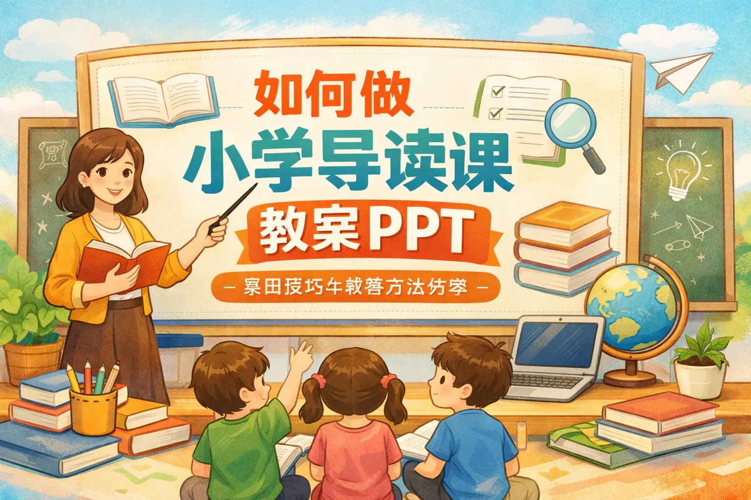 如何做小学导读课教案ppt