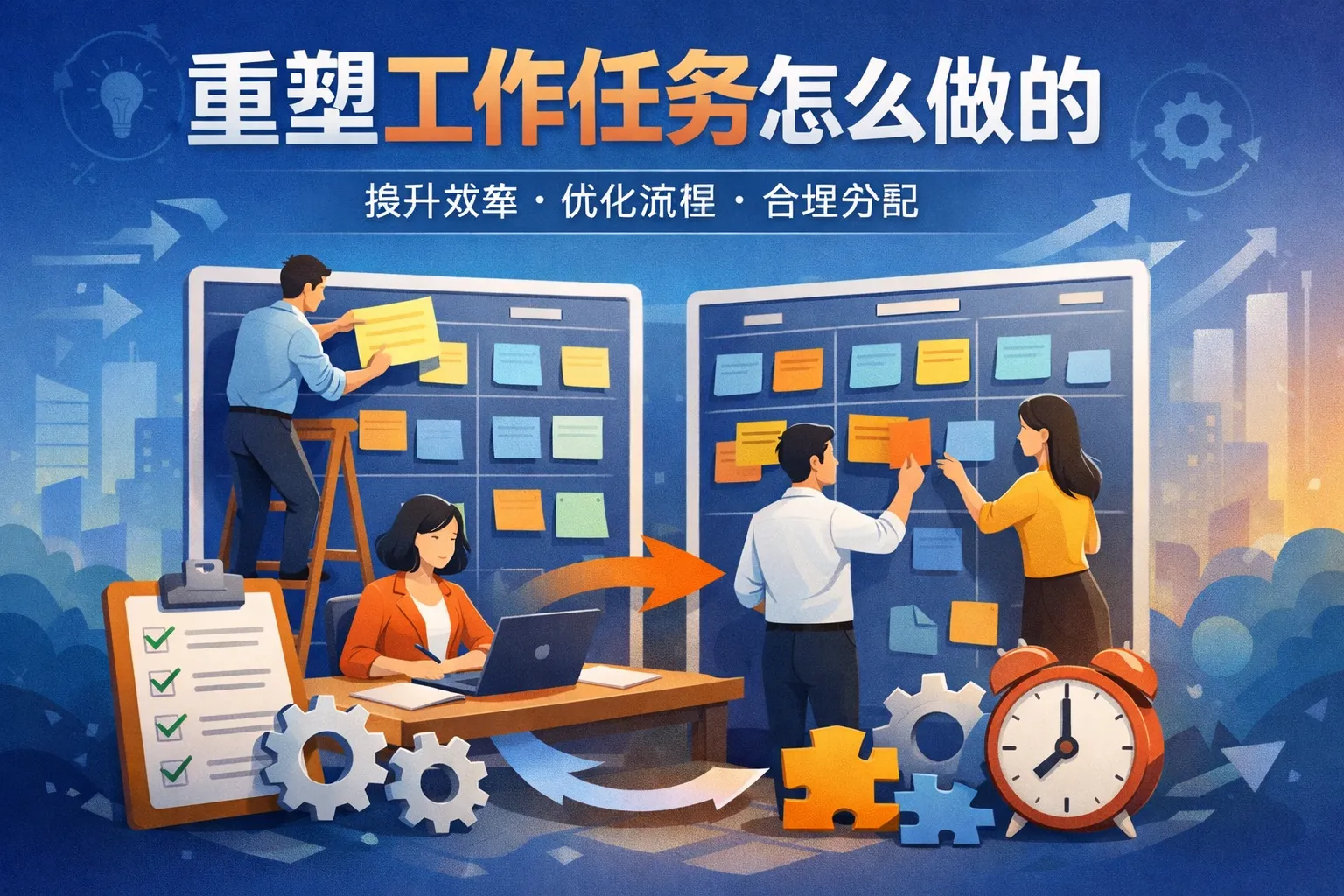 重塑工作任务怎么做的