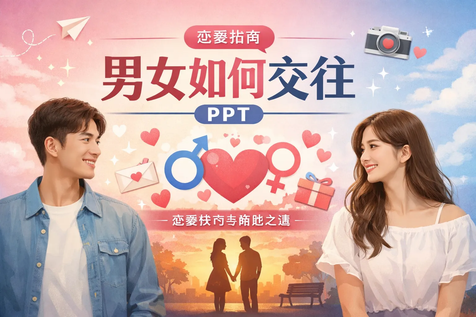 男女如何交往ppt