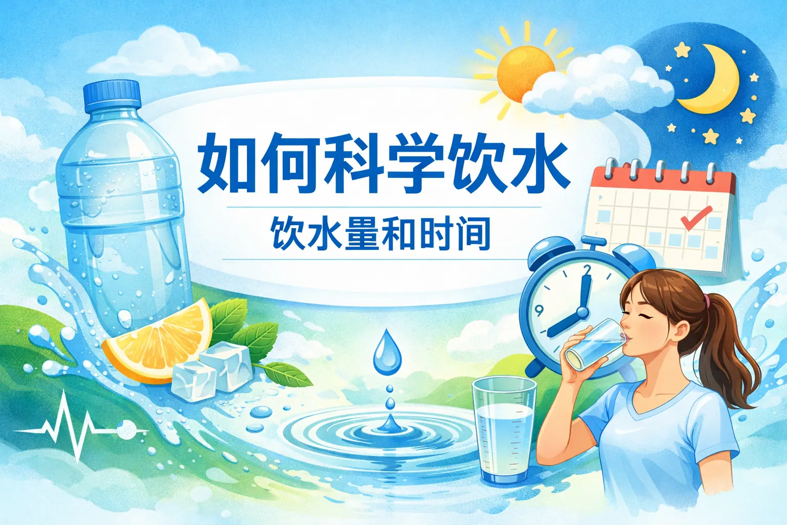 如何科学饮水饮水量和时间ppt