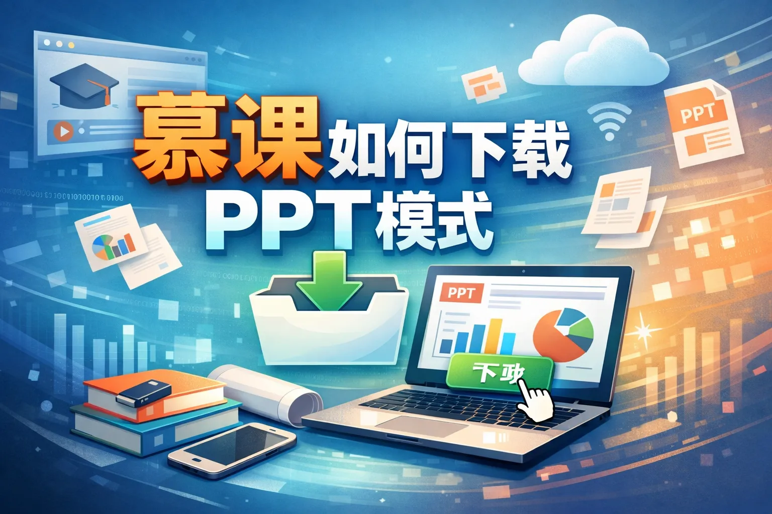 慕课如何下载ppt模式