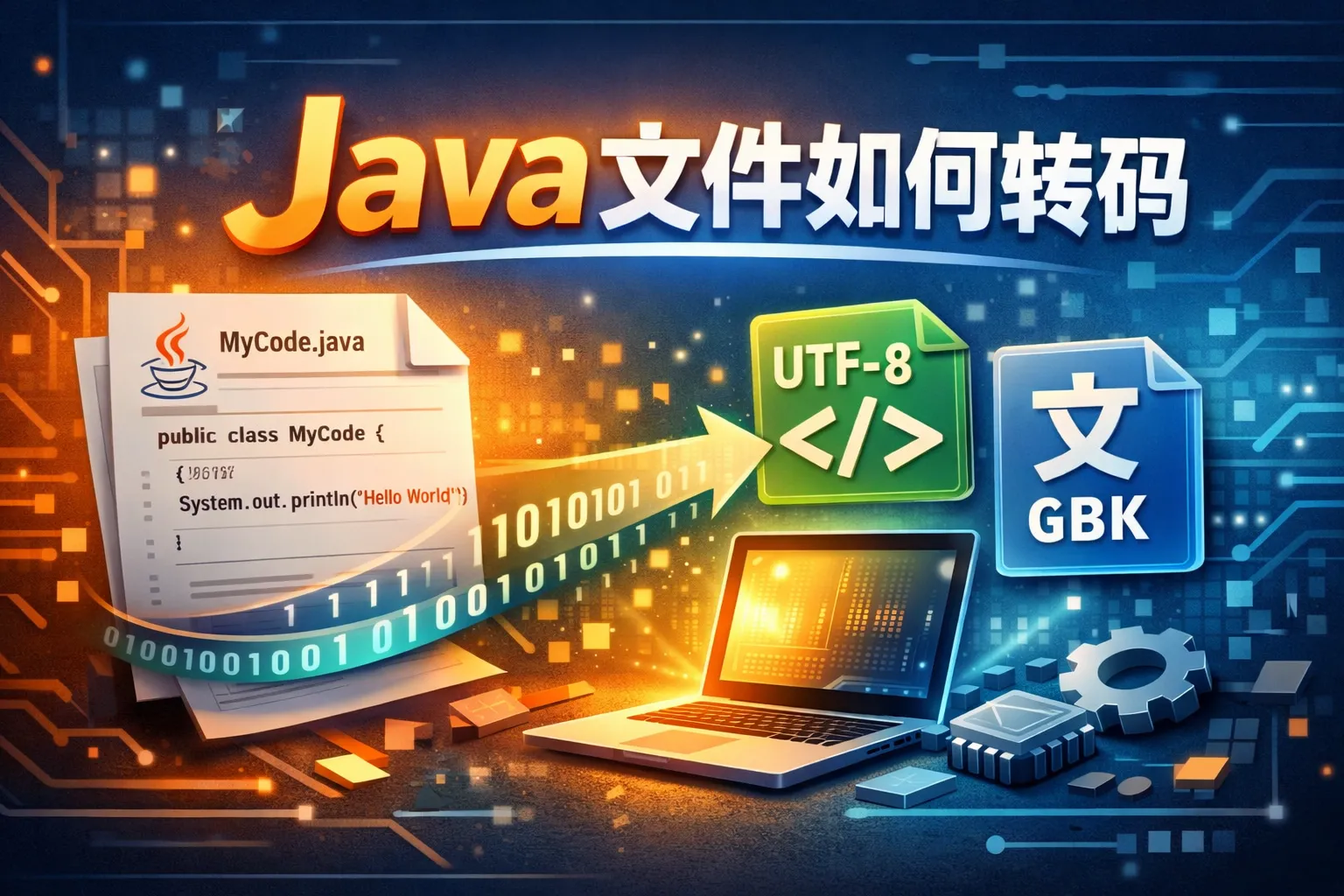 java文件如何转码