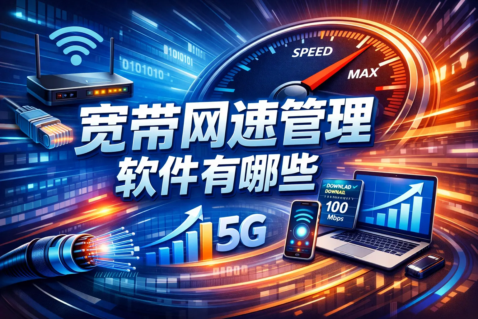 宽带网速管理软件有哪些