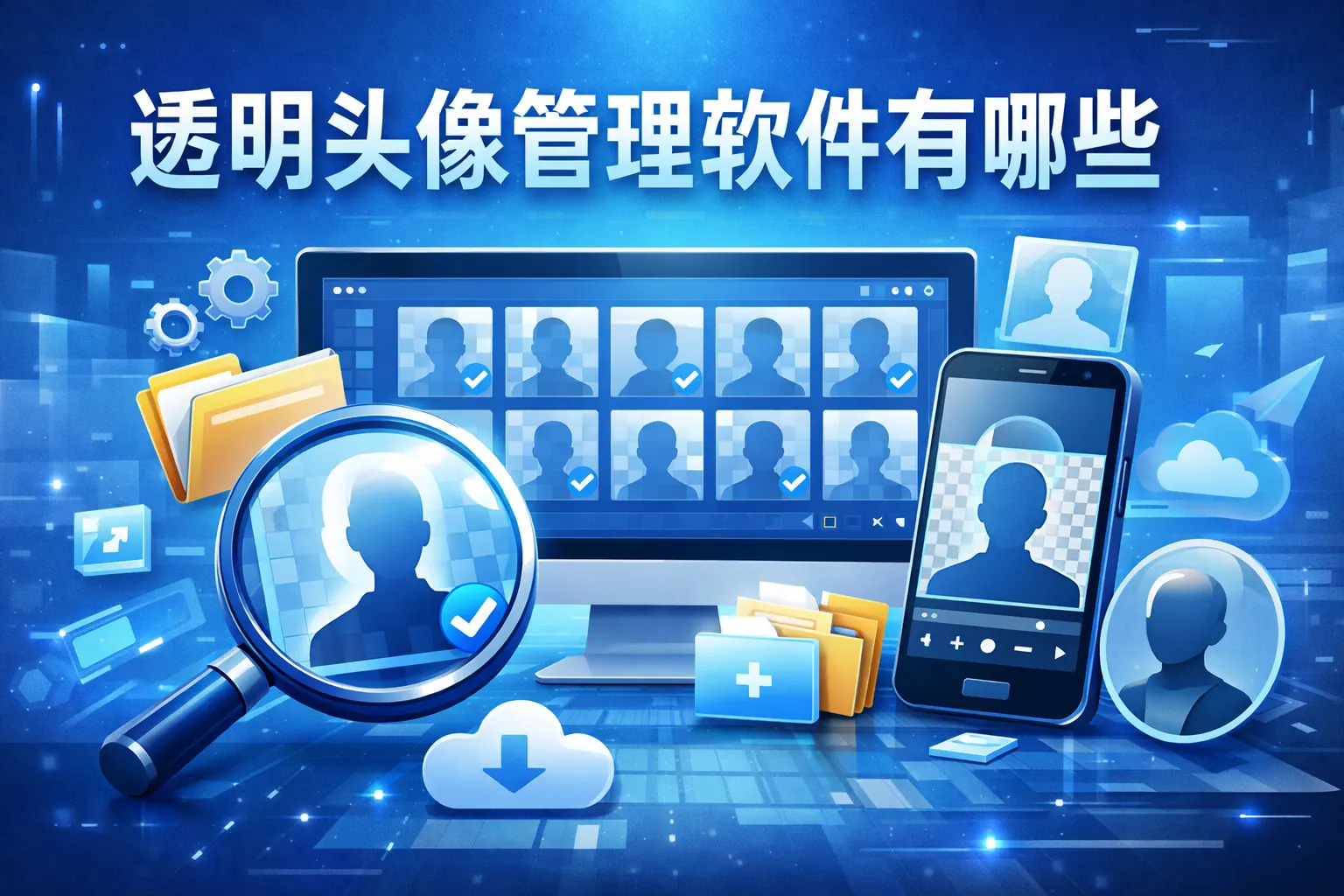 透明头像管理软件有哪些