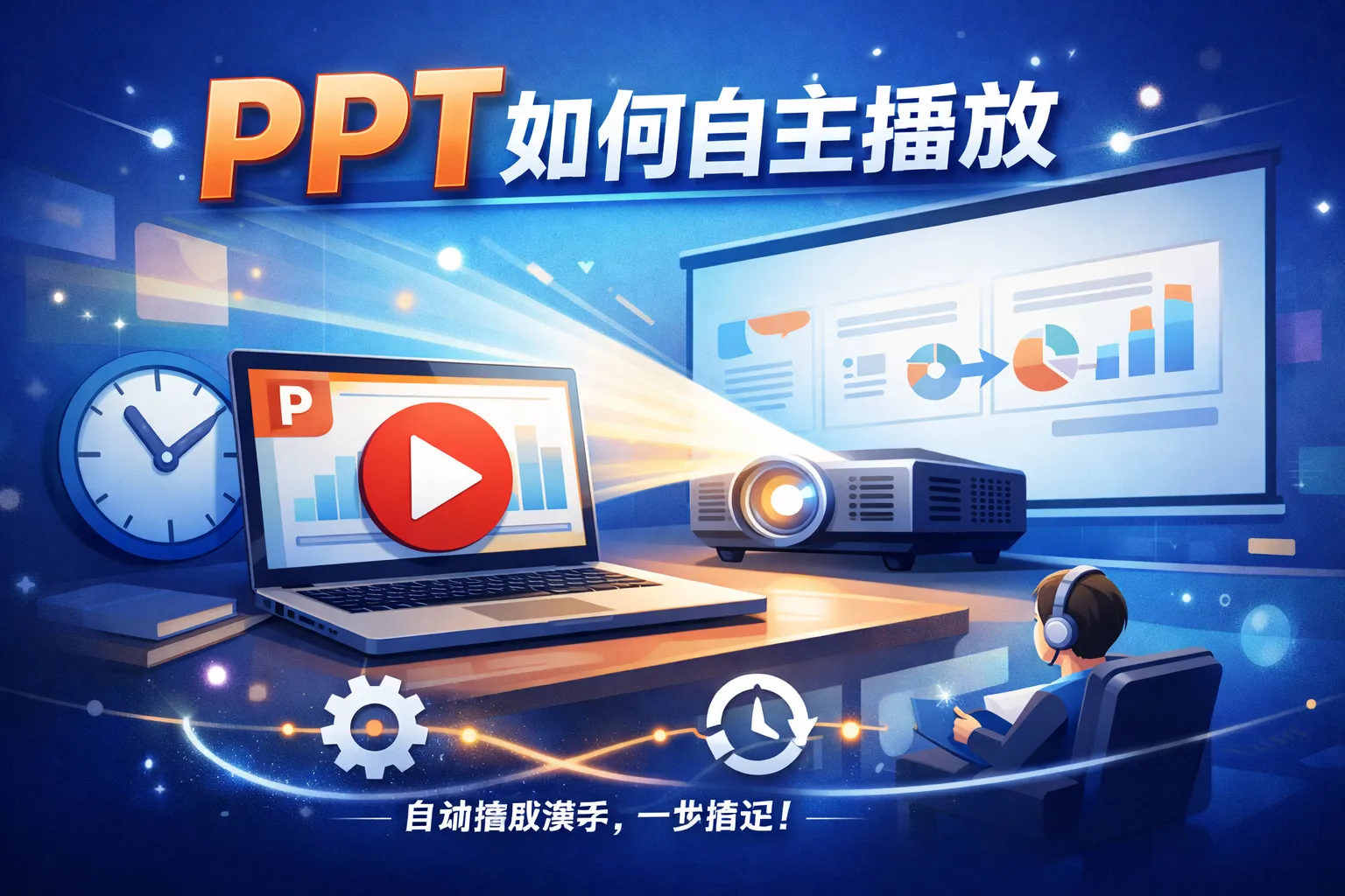 ppt如何自主播放