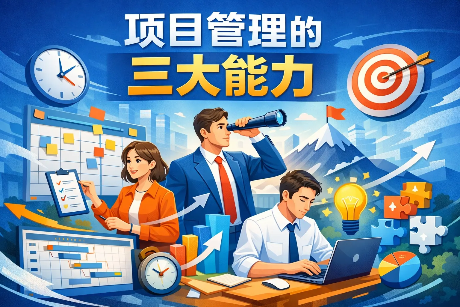项目管理的三大能力是
