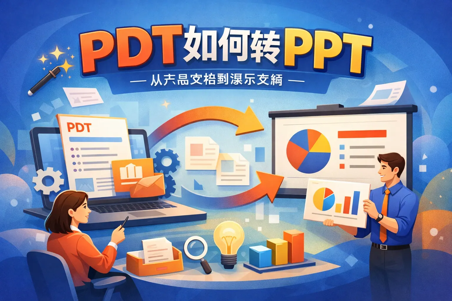 pdt如何转ppt