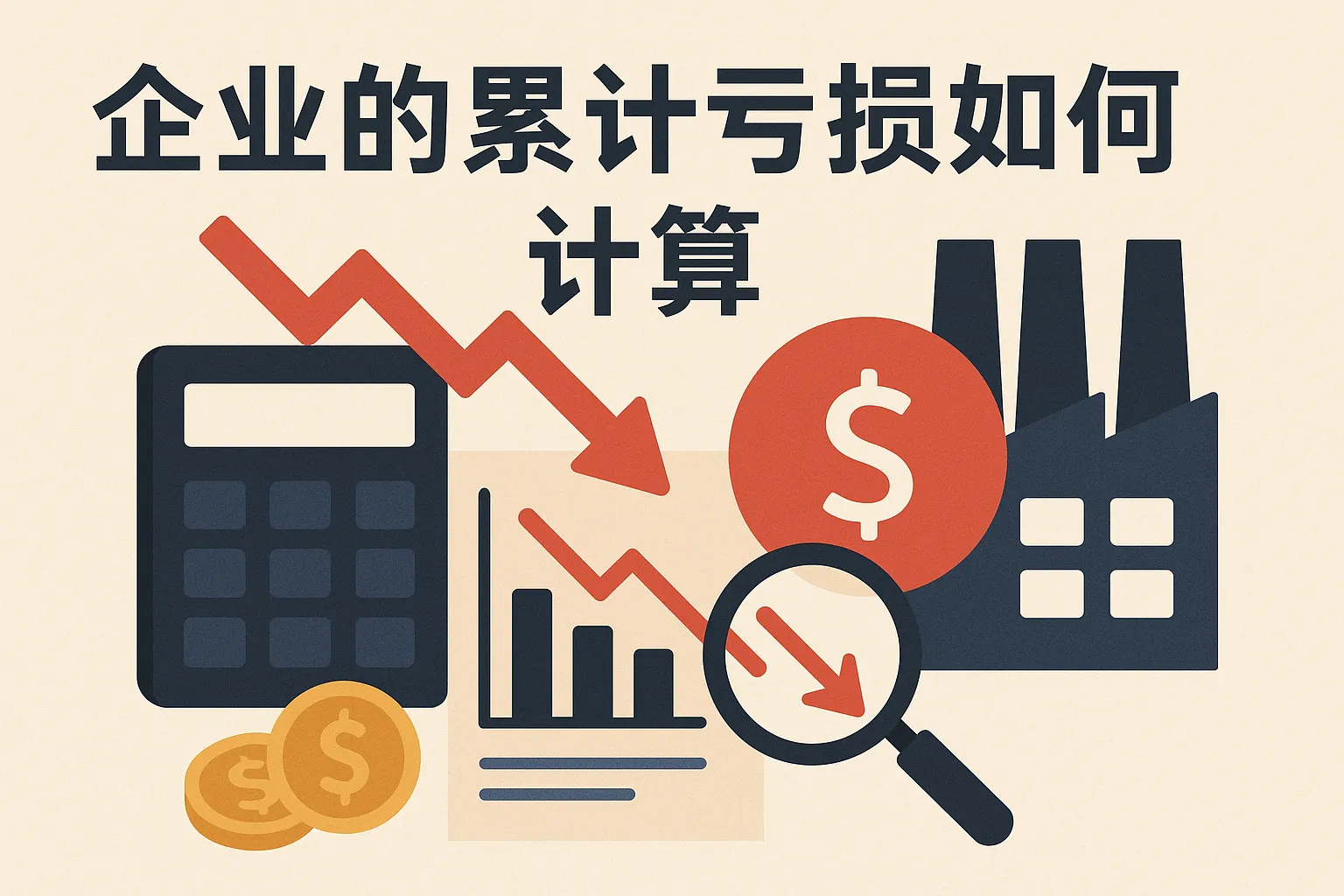 企业的累计亏损如何计算