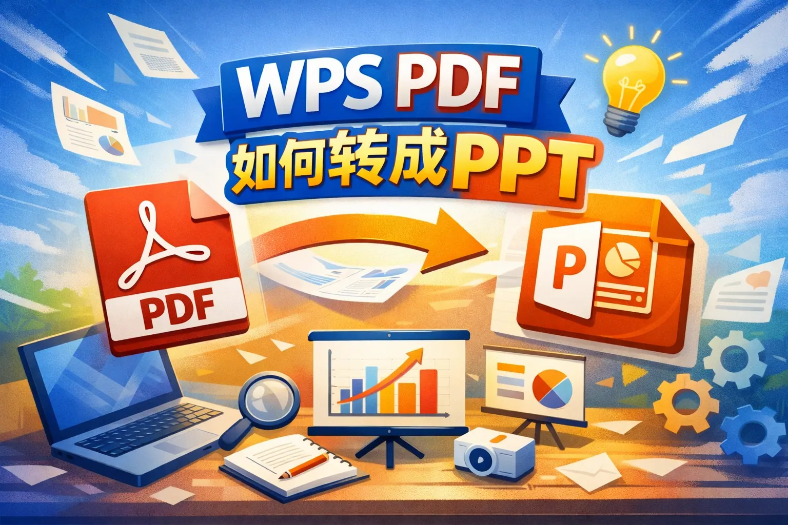 wpspdf如何转成ppt