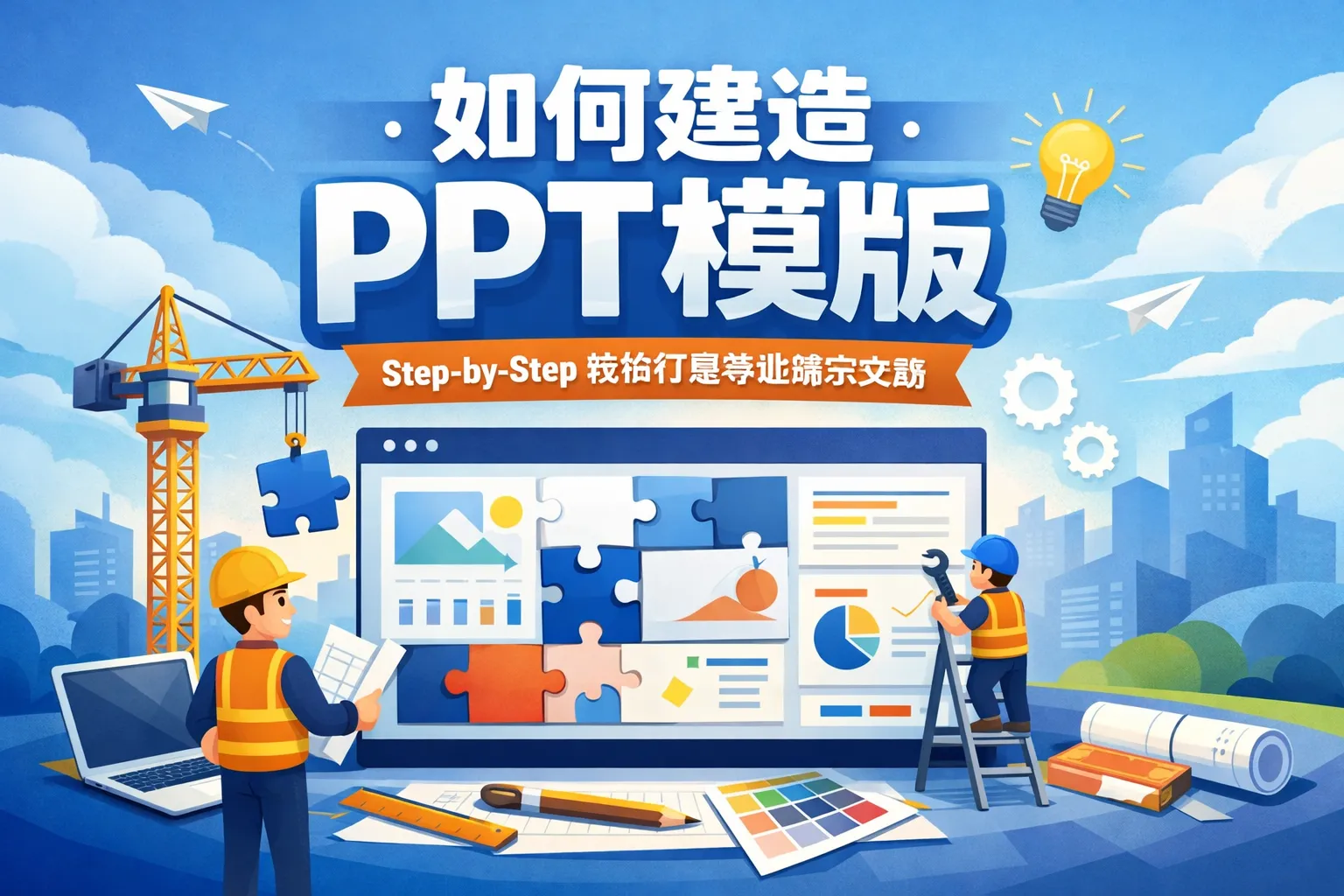 如何建造ppt模版