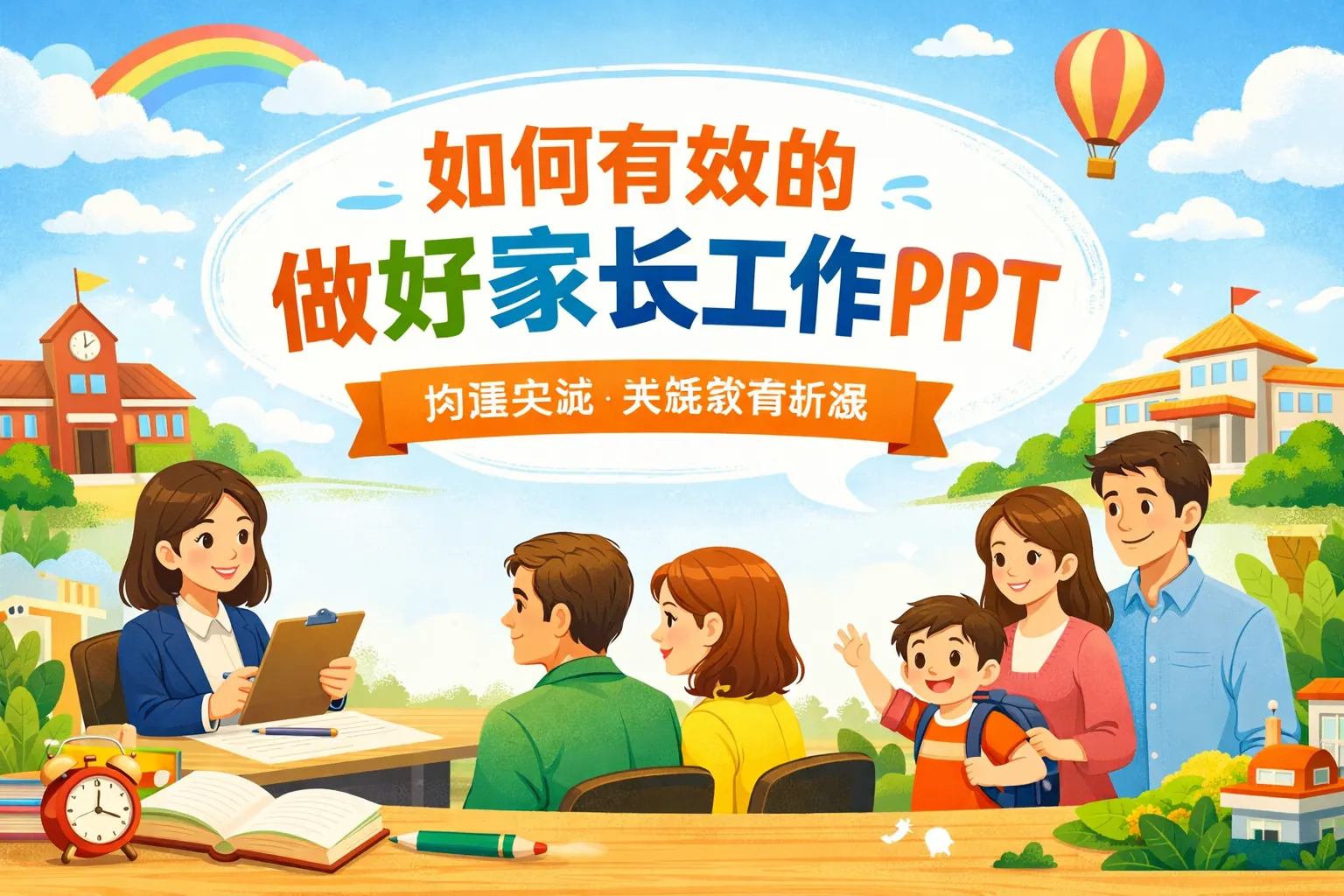 如何有效的做好家长工作ppt