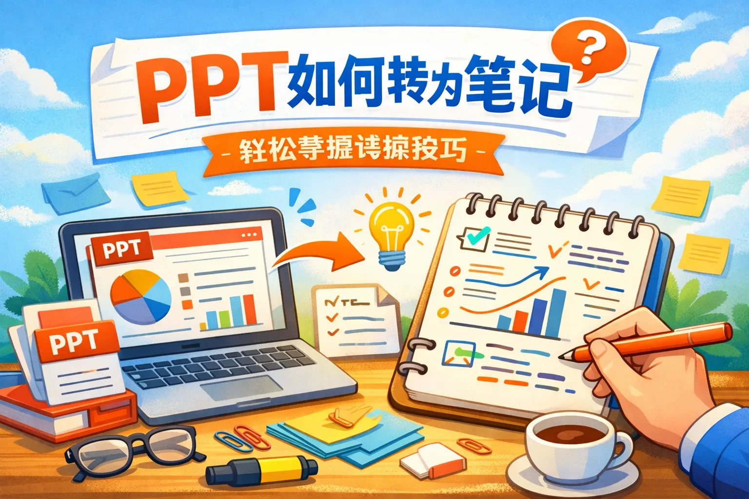 ppt如何转为笔记