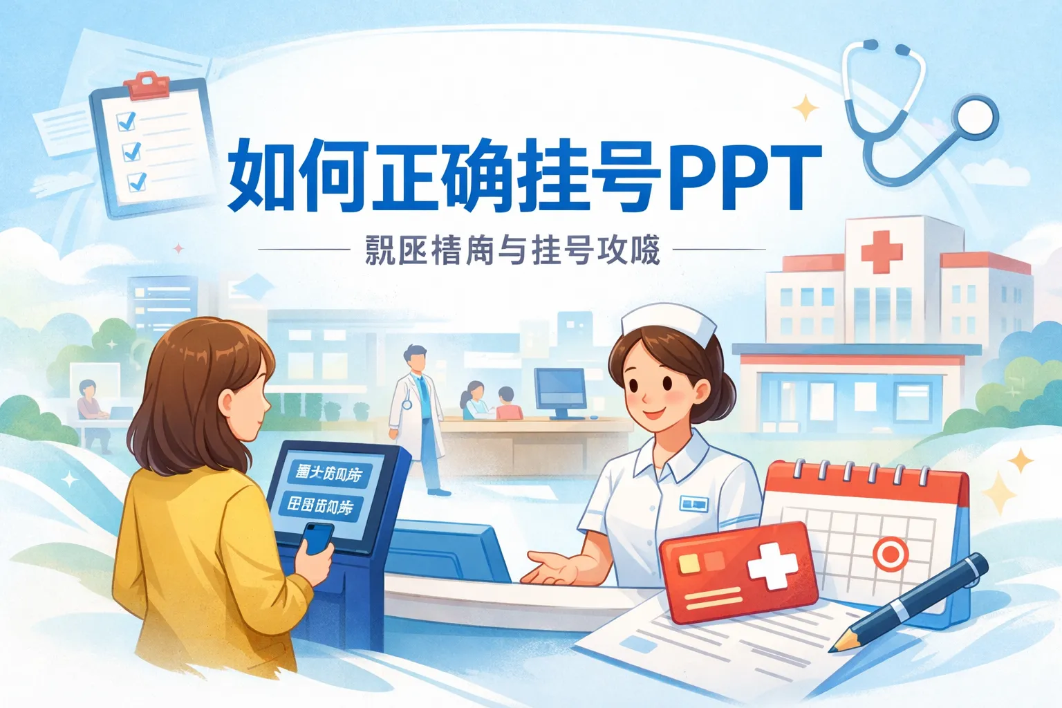 如何正确挂号ppt