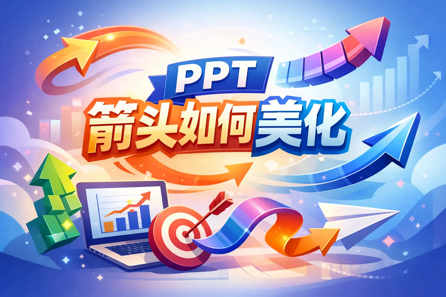 ppt箭头如何美化