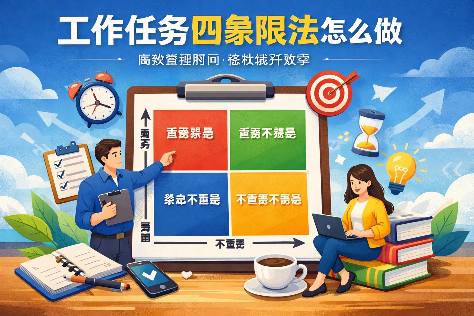工作任务四象限法怎么做
