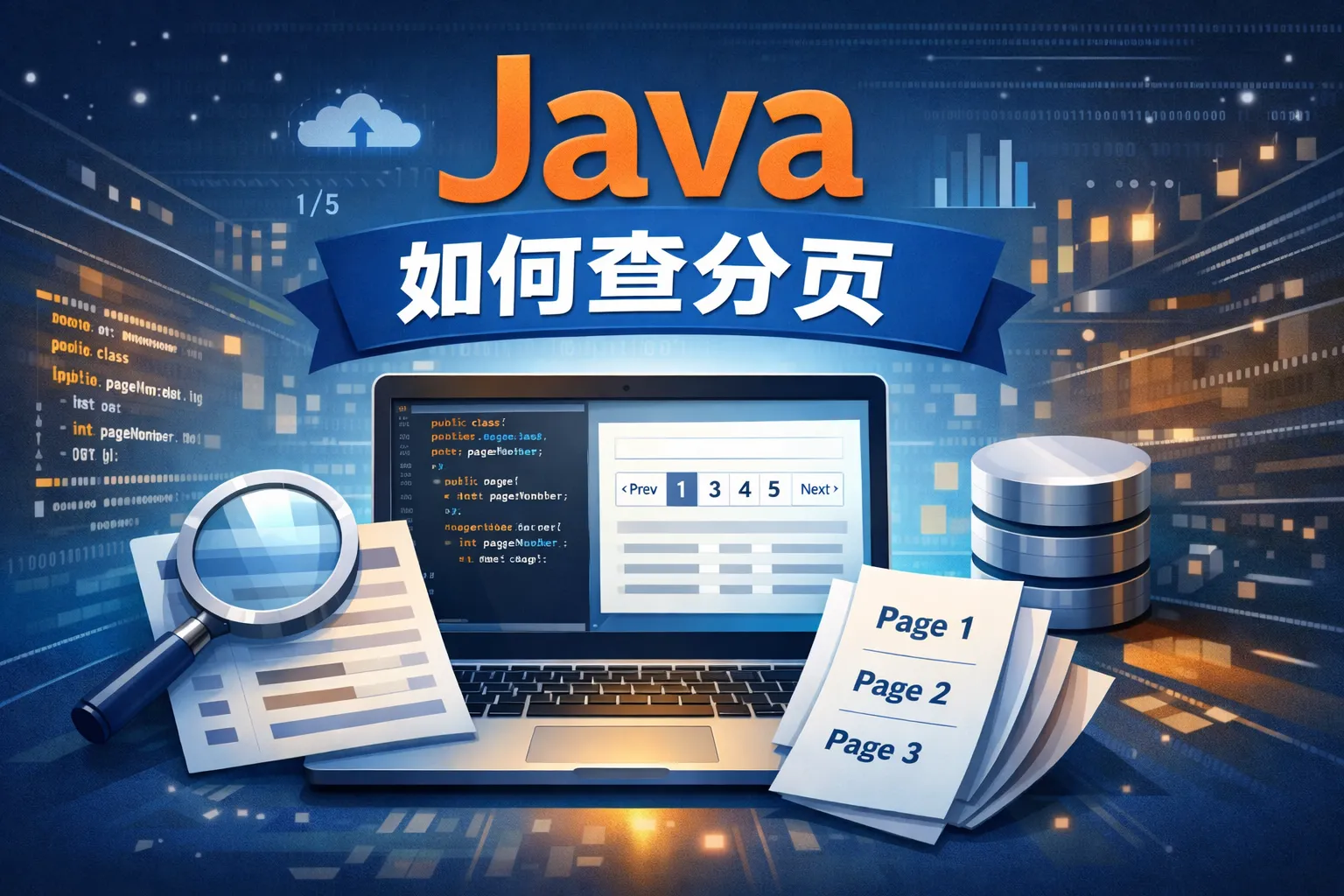 java如何查分页