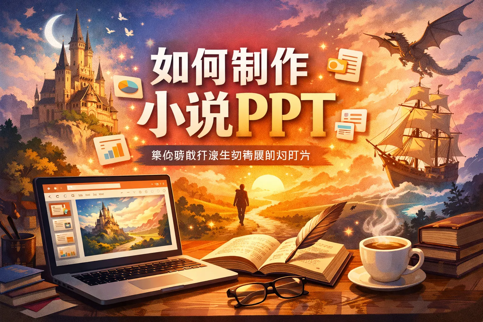 如何制作小说PPT