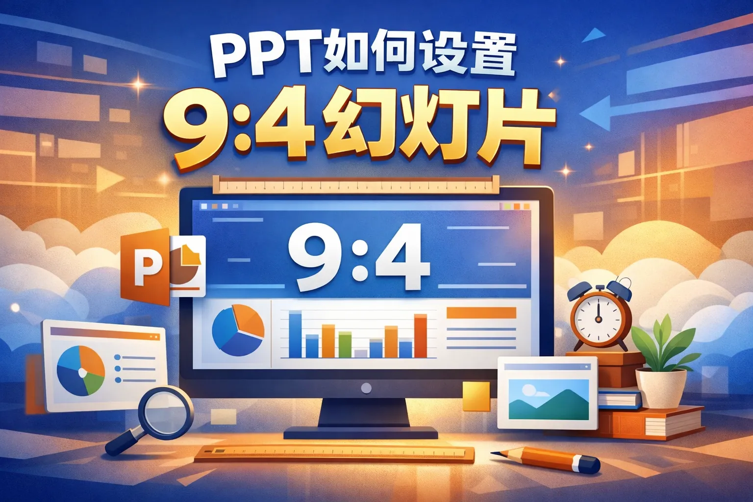 ppt如何设置9 4