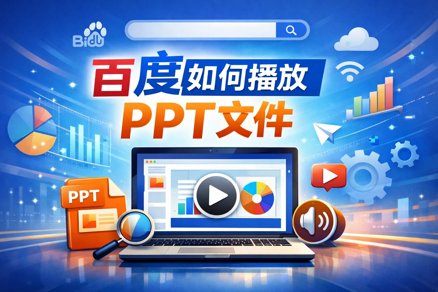 百度如何播放ppt文件