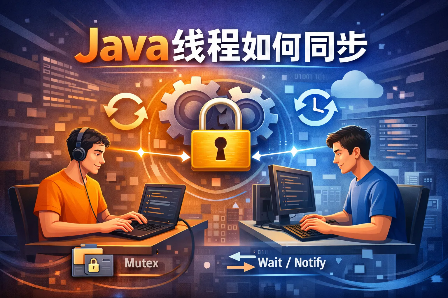 java线程如何同步