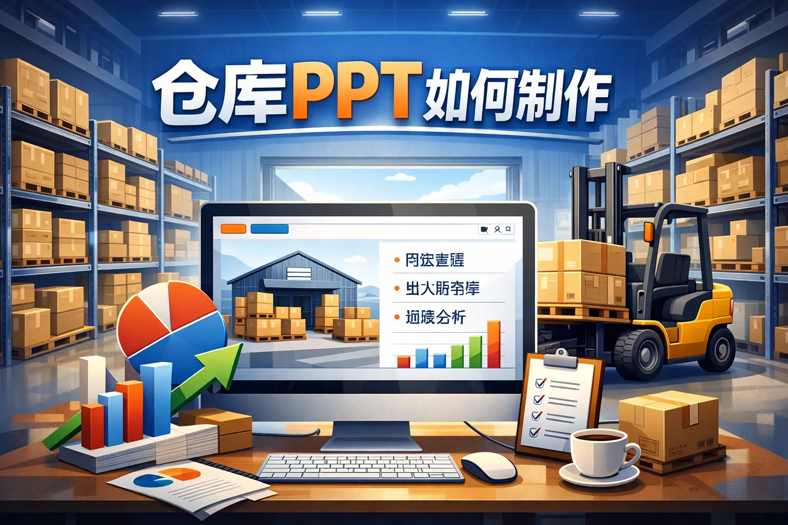 仓库ppt如何制作