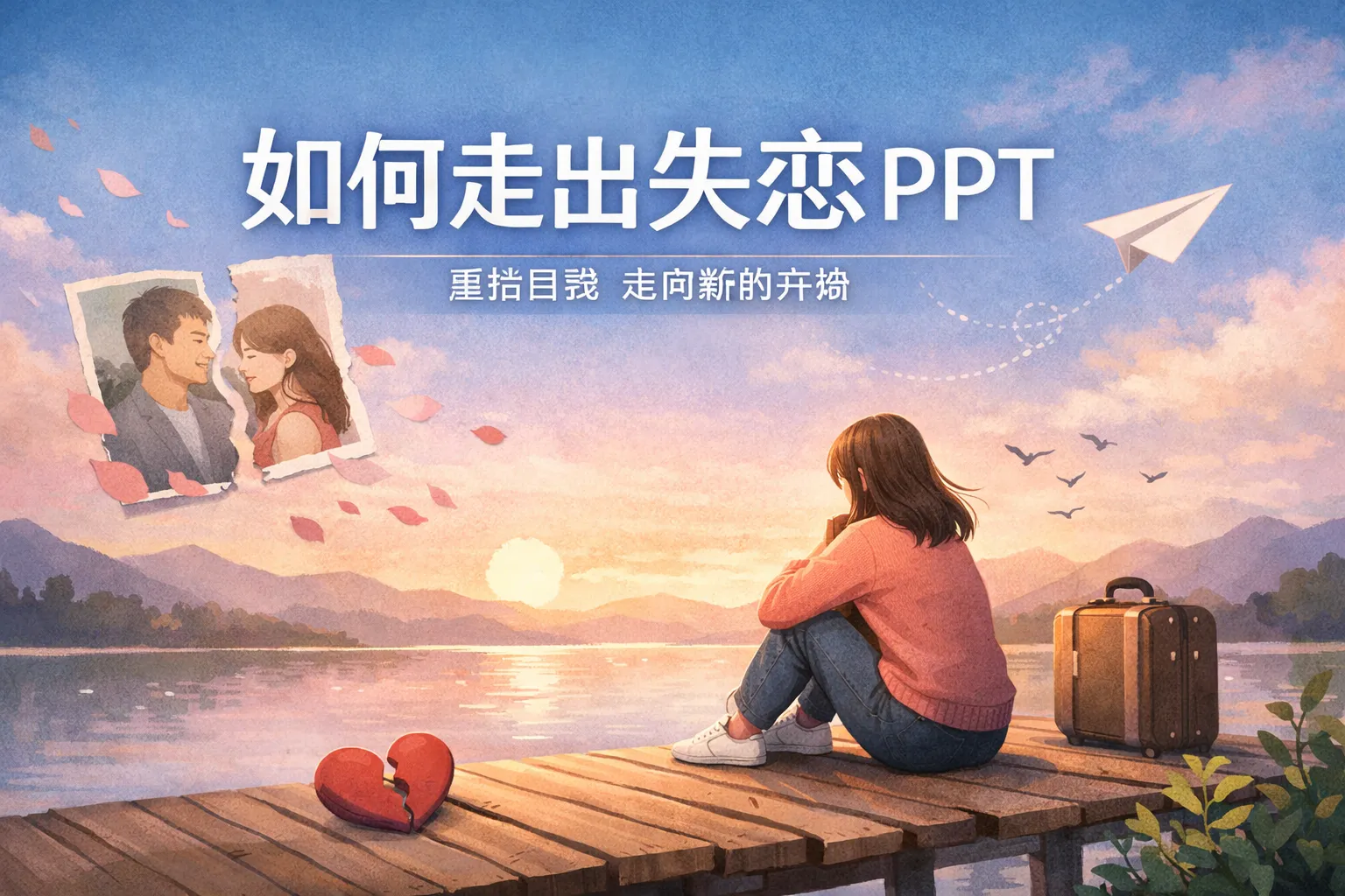如何走出失恋ppt
