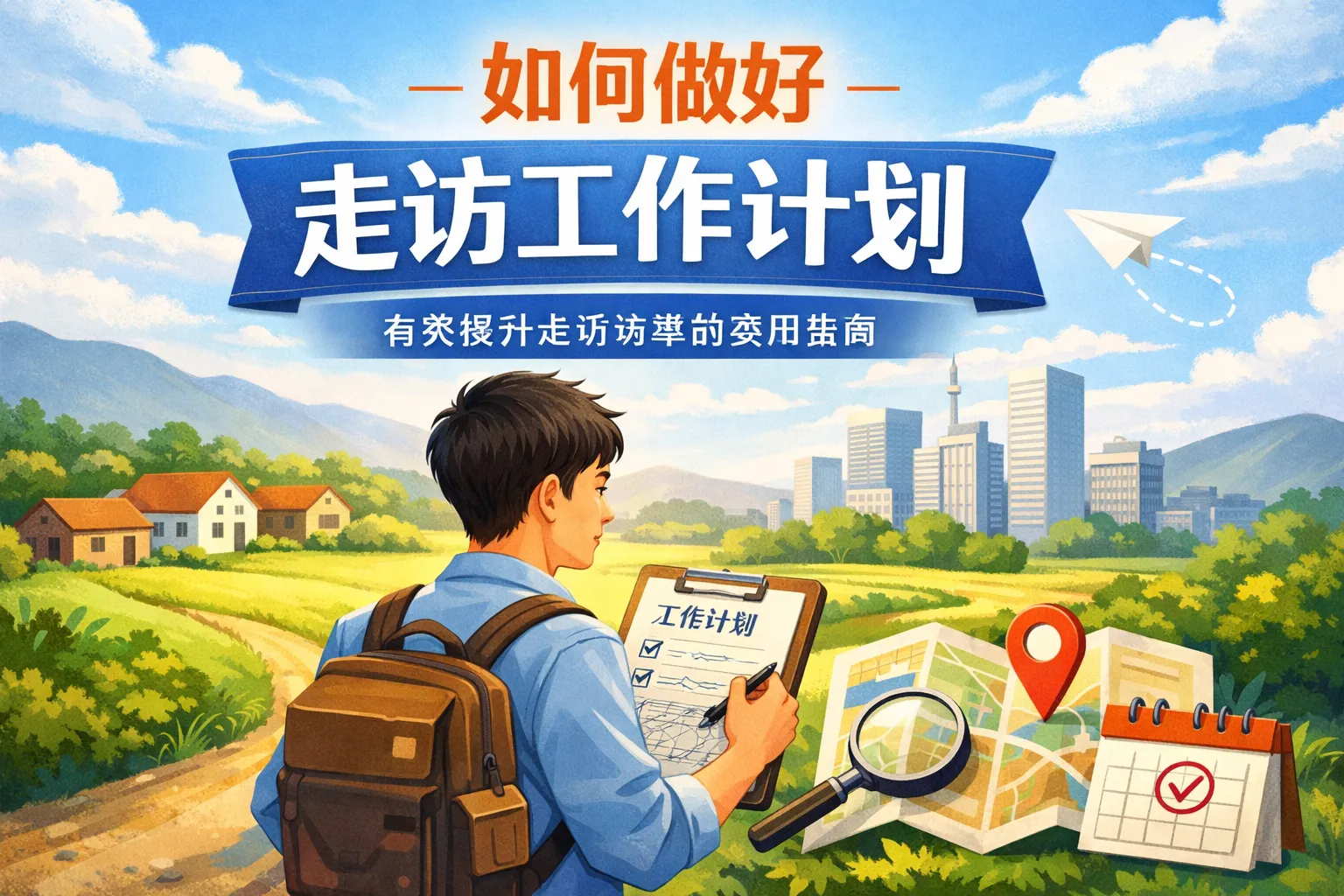 如何做好走访工作计划