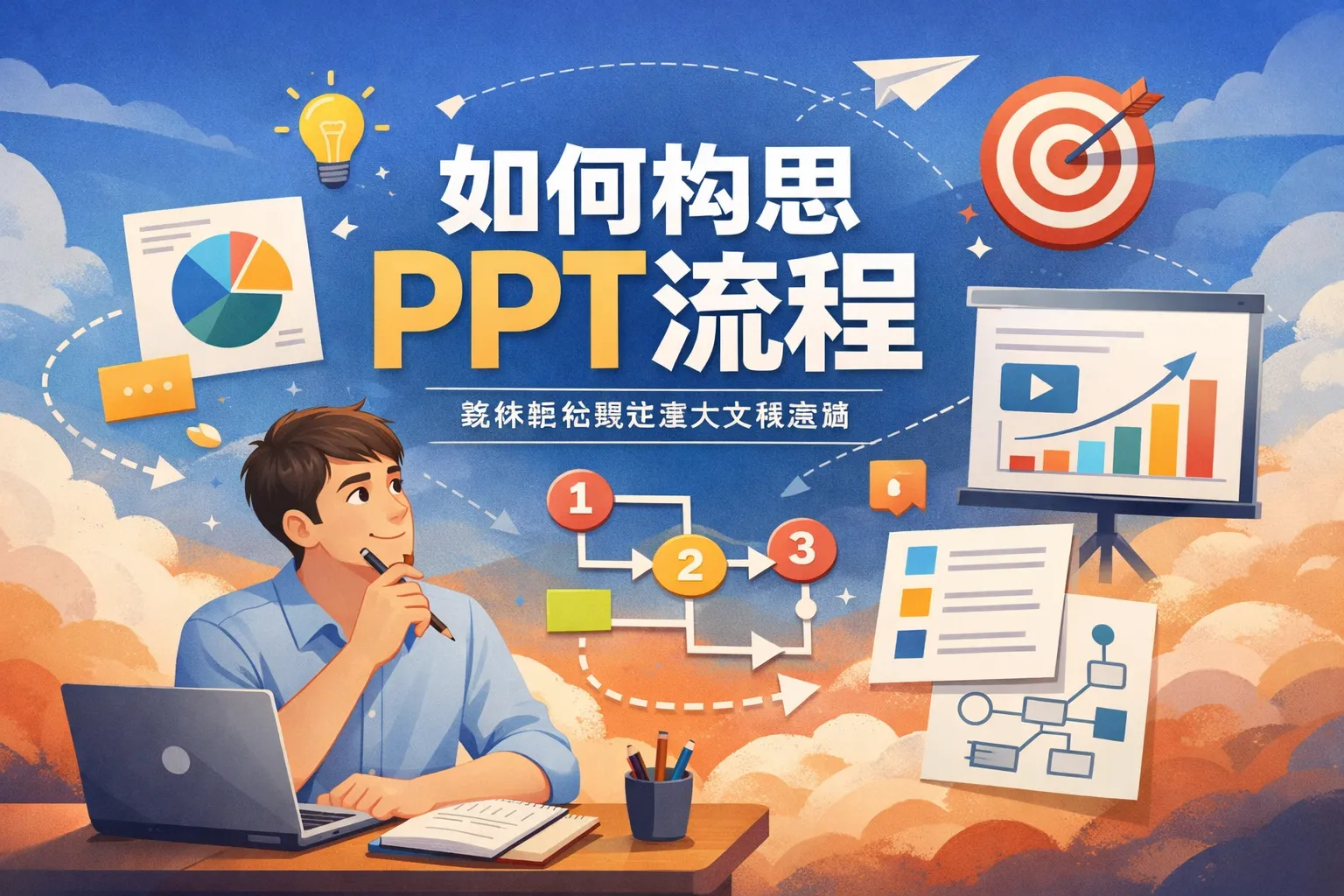 如何构思ppt流程