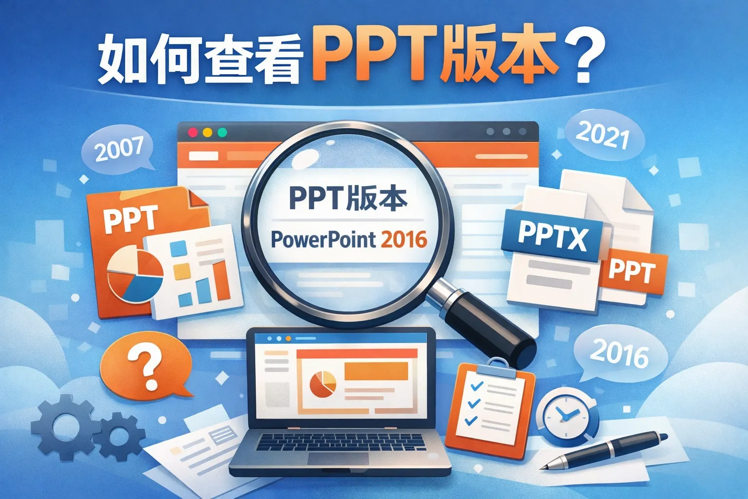 如何查看ppt 版本