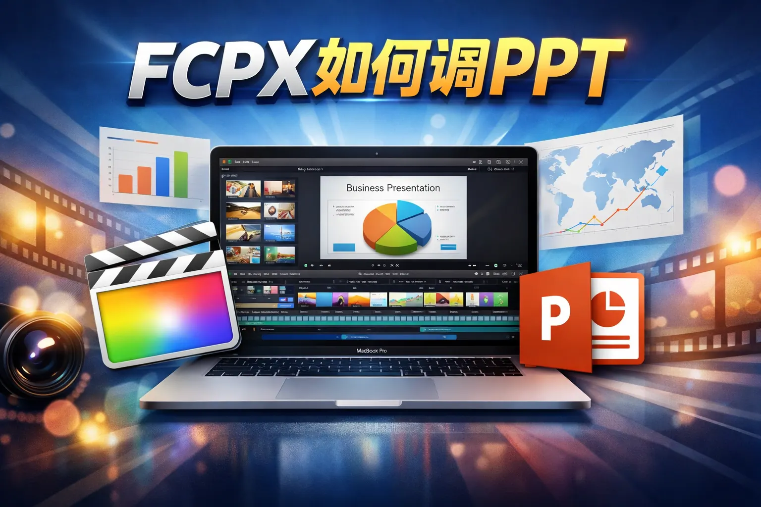 fcpx如何调ppt