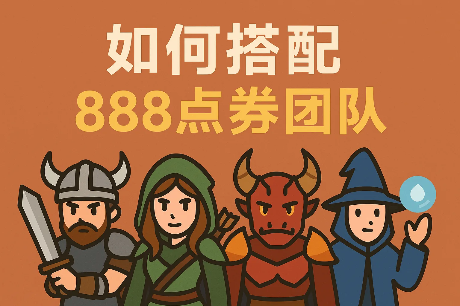 如何搭配888点券团队